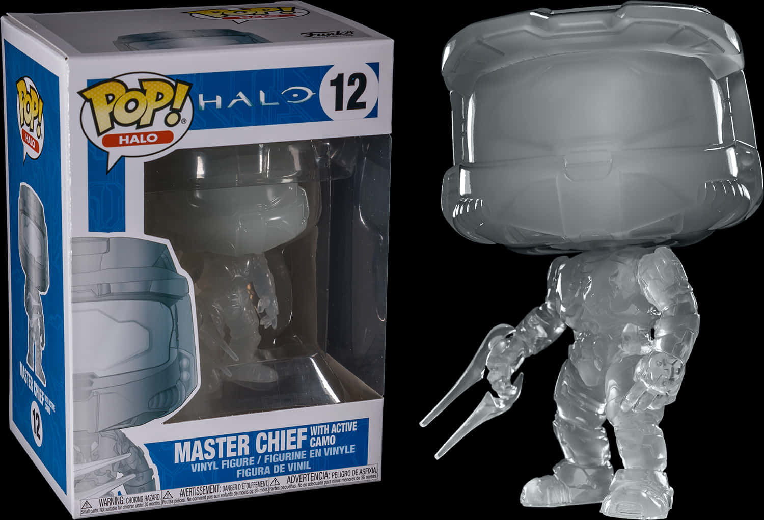 Halo Master Chief Active Camo Funko Pop