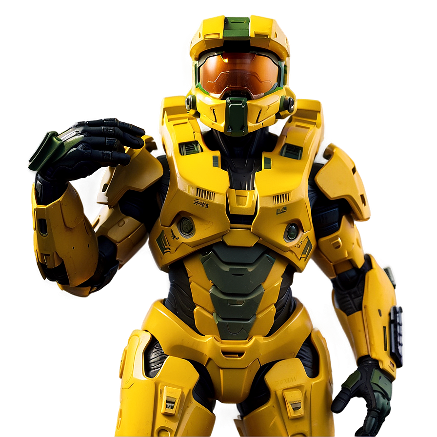 Halo Master Chief Enraged Pose Png Ork