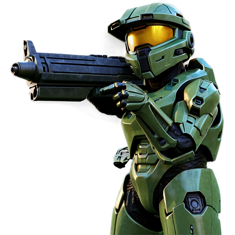 Halo Master Chief Retro Png Ejy16