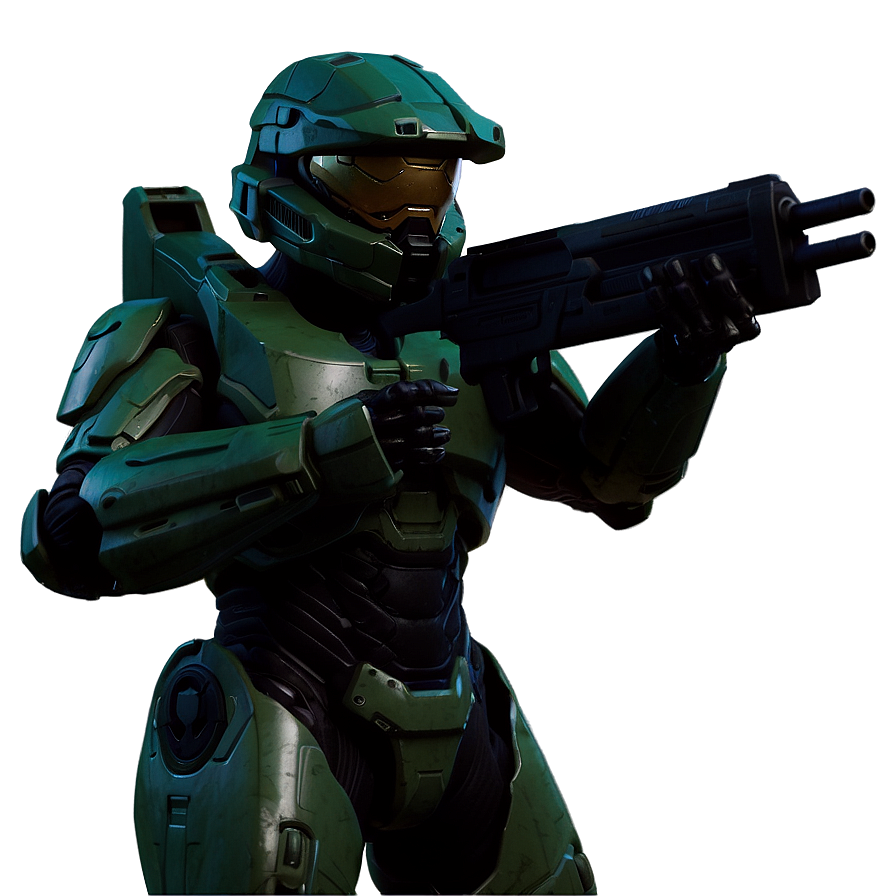 Halo Master Chief Silhouette Png Fxr