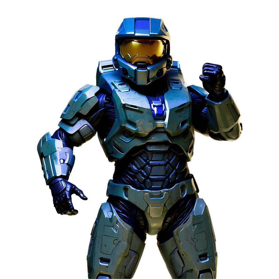 Halo Master Chief Victory Pose Png 06252024