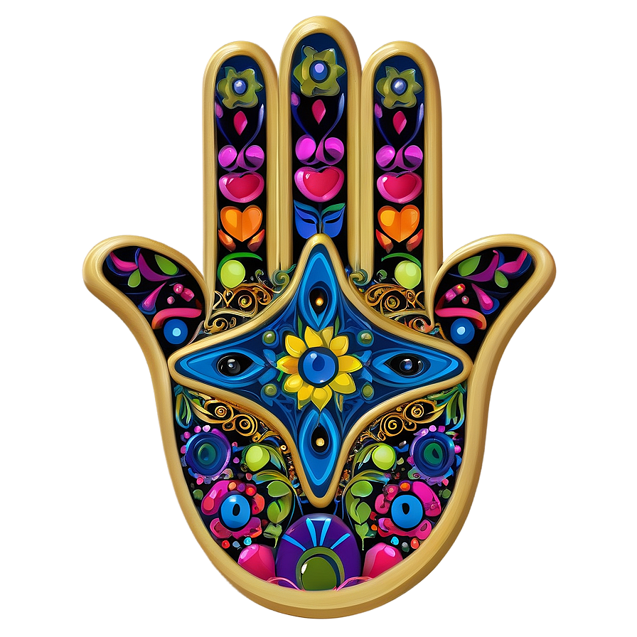 Hamsa Hand Art Png Xhw