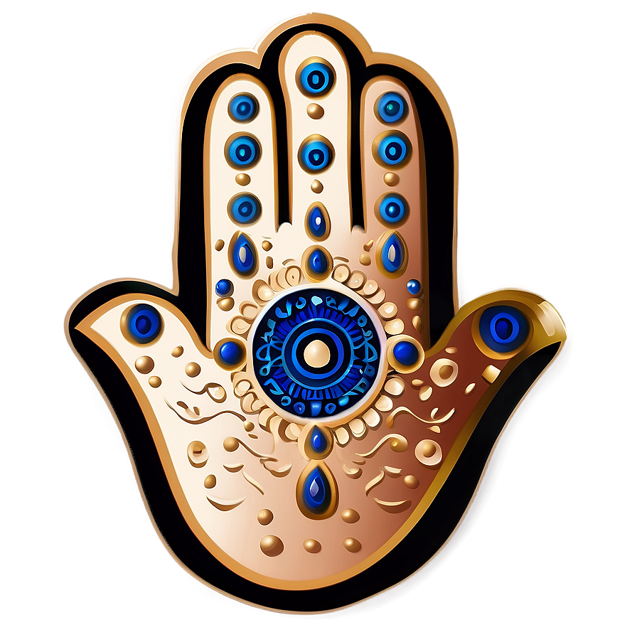 Hamsa Hand Ethnic Design Png Jei70