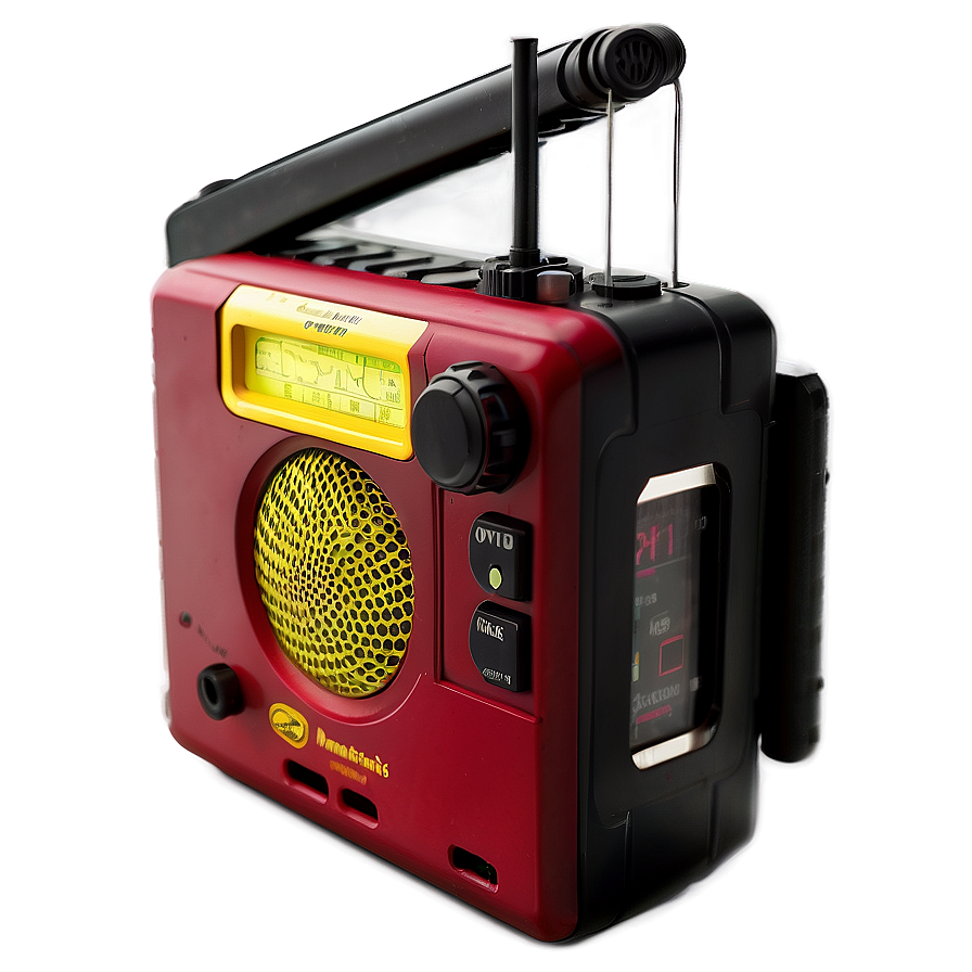 Hand Crank Emergency Radio Png 05242024