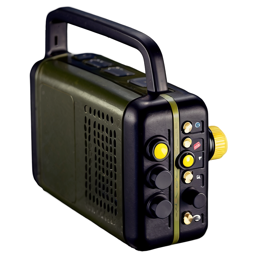 Hand Crank Emergency Radio Png Qtr