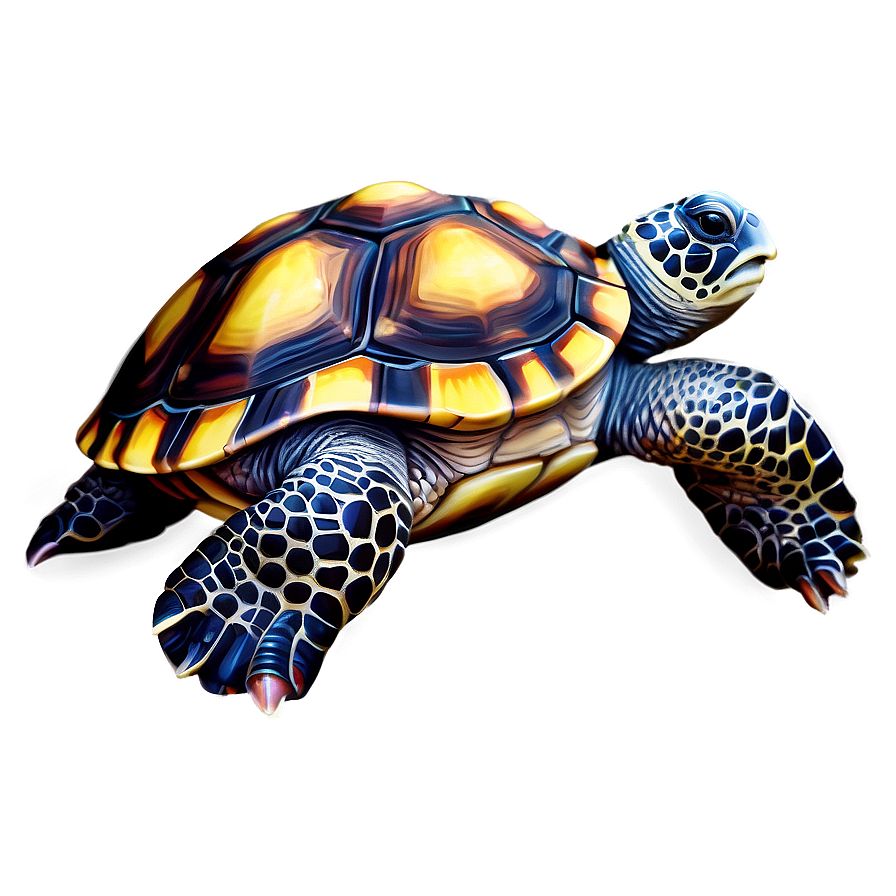 Hand Drawn Baby Turtle Png 39