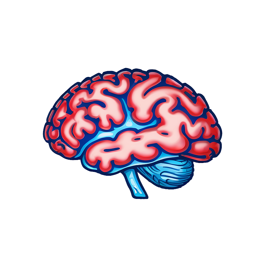 Hand-drawn Brain Outline Png Sfp93