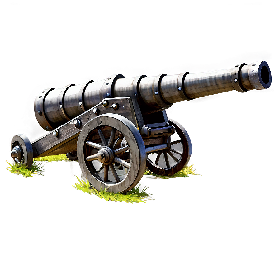 Hand-drawn Cannon Png Nns