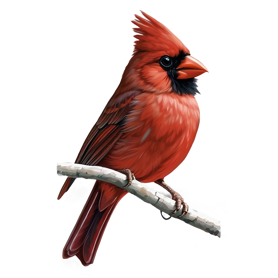 Hand Drawn Cardinal Png 05242024