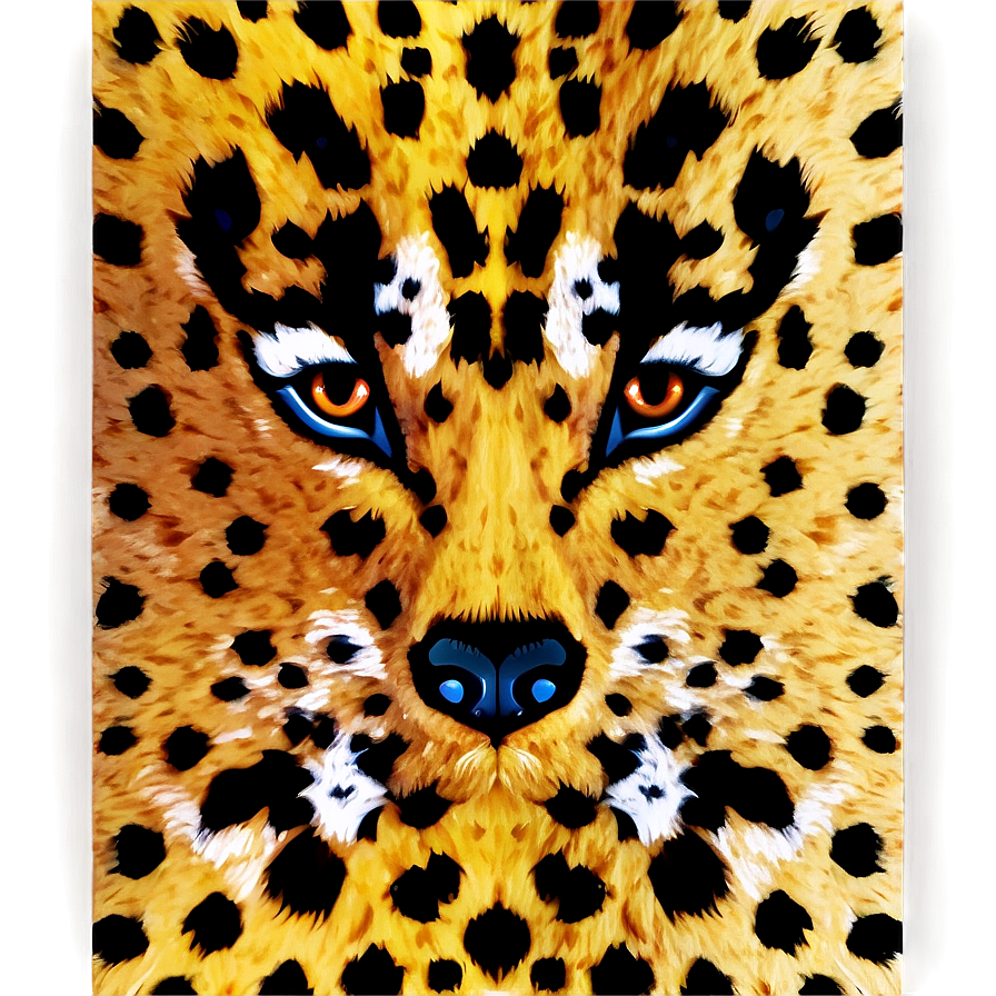 Hand Drawn Cheetah Print Png Rfr20