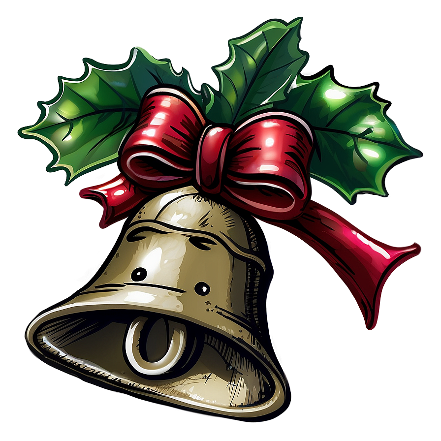 Hand Drawn Christmas Bells Png Xwg80