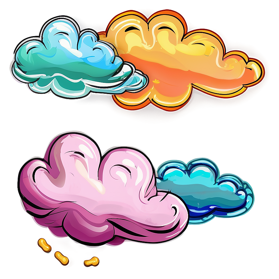 Hand Drawn Cloud Clipart Png Isa