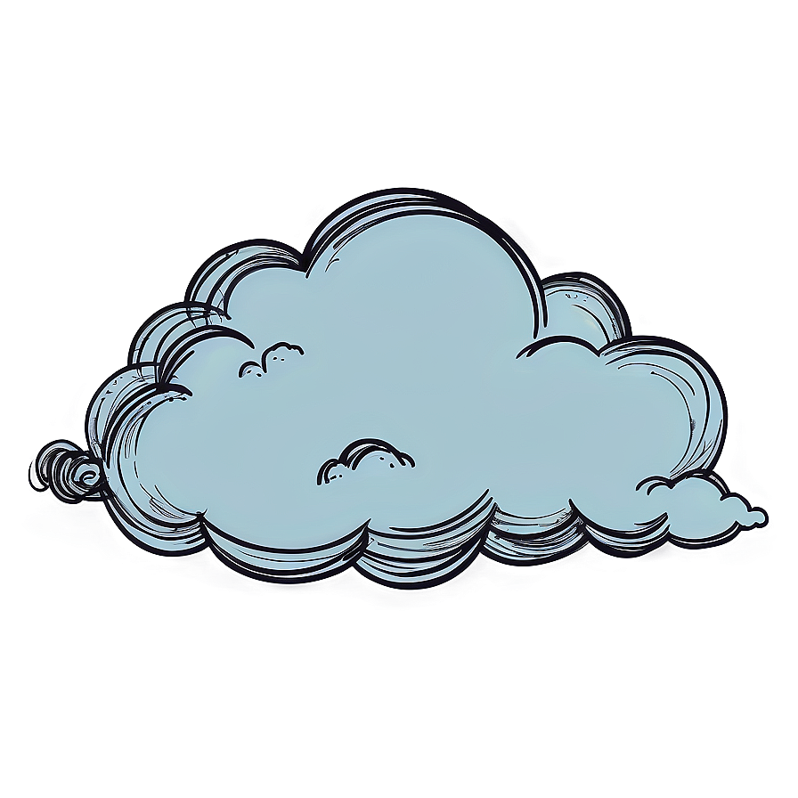 Hand Drawn Clouds Png 75