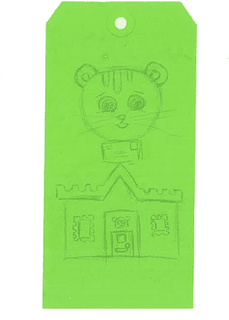 Hand Drawn Daniel Tigerand House Sketch