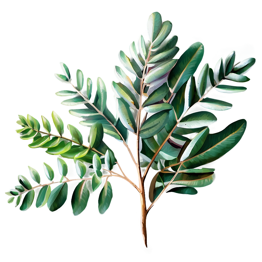 Hand Drawn Eucalyptus Png 52