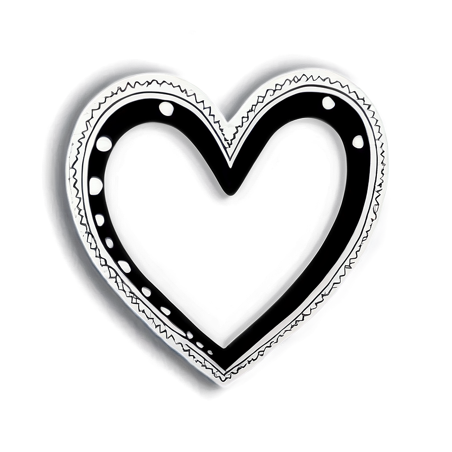 Hand-drawn Heart Clipart Png Ptu