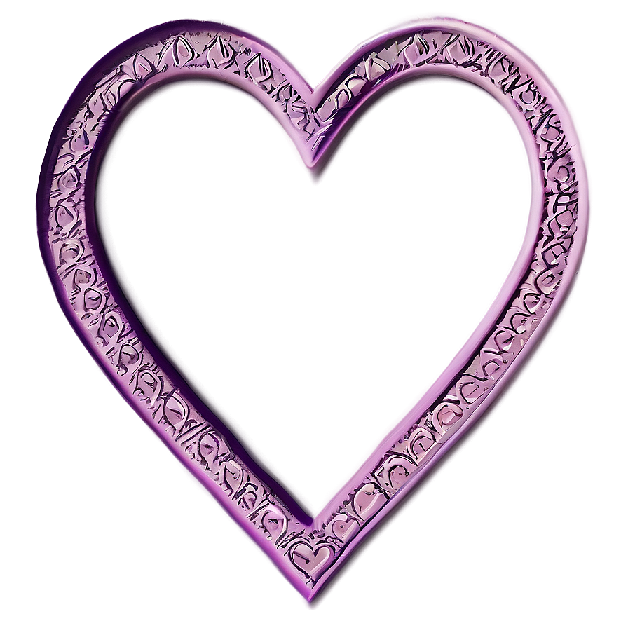 Hand-drawn Heart Frame Png 05252024