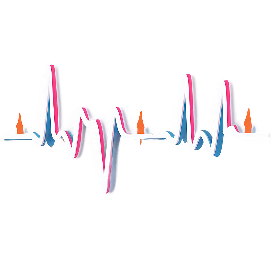 Hand-drawn Heartbeat Line Png 28