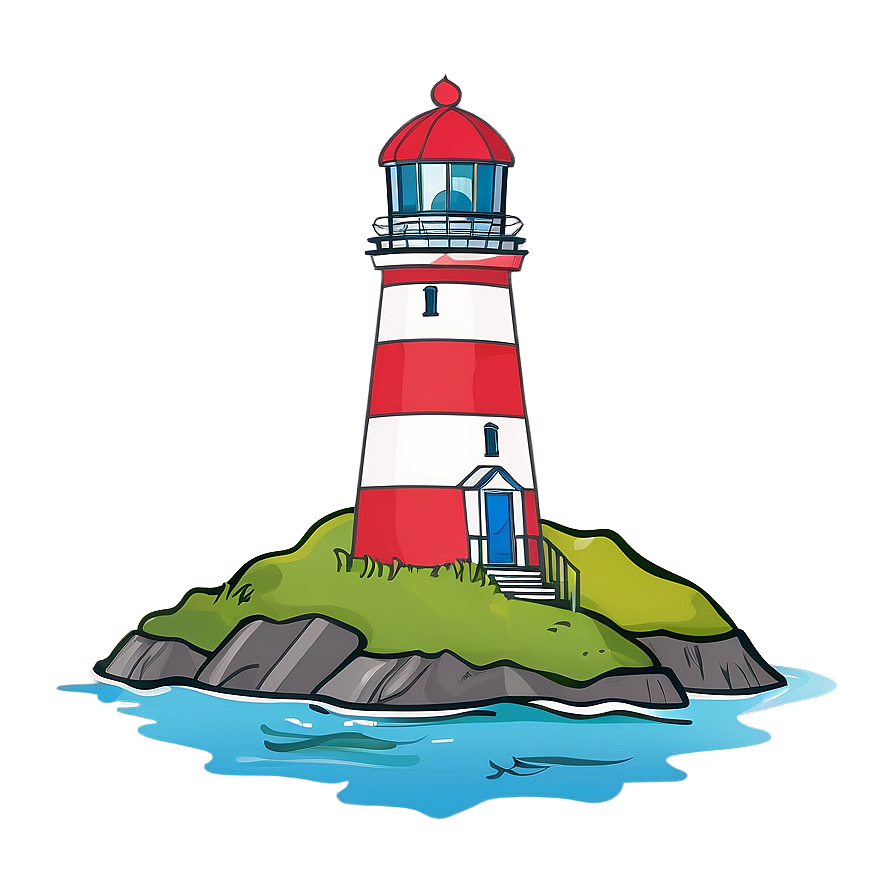 Hand-drawn Lighthouse Png 89