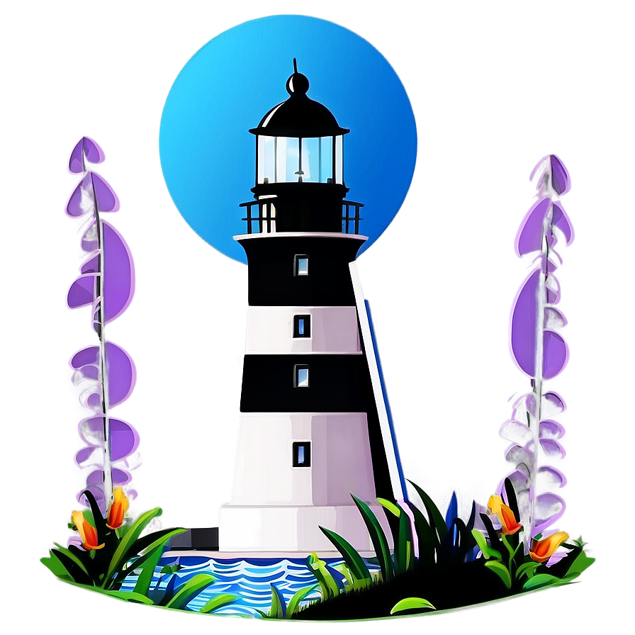 Hand-drawn Lighthouse Png Qff
