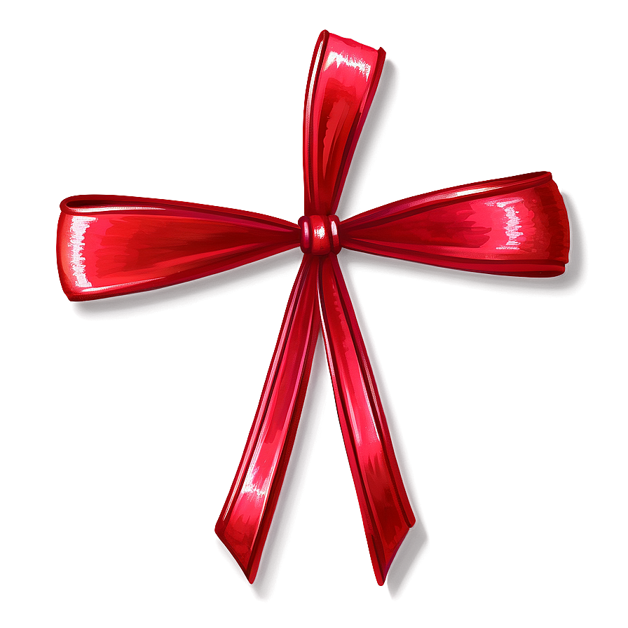 Hand Drawn Red Bow Png Rvg44