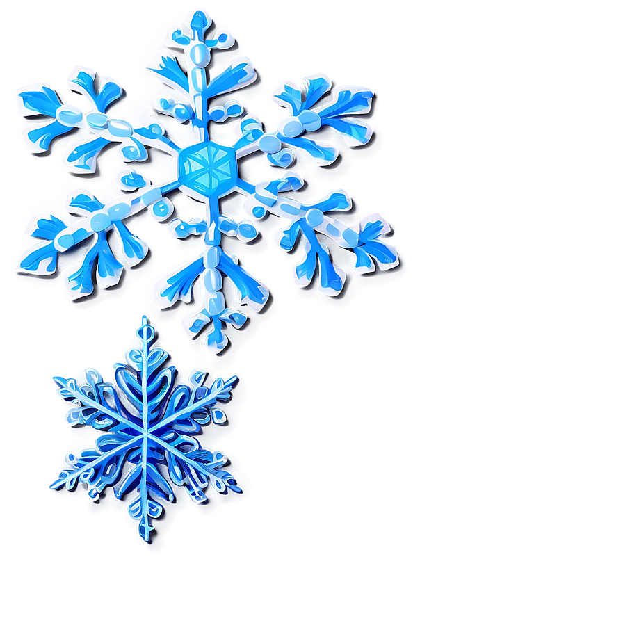 Hand-drawn Snowflake Artwork Png Ffh