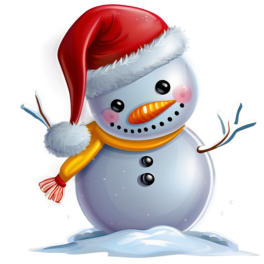 Hand Drawn Snowman Png Ovp