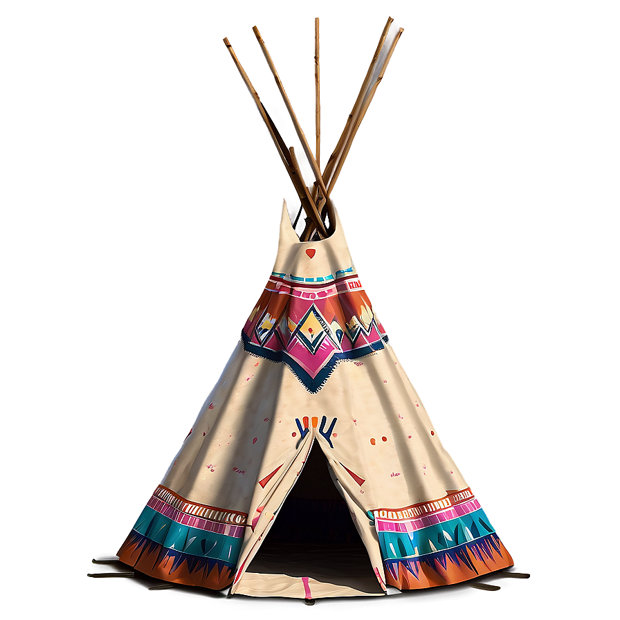 Hand-drawn Teepee Design Png 57