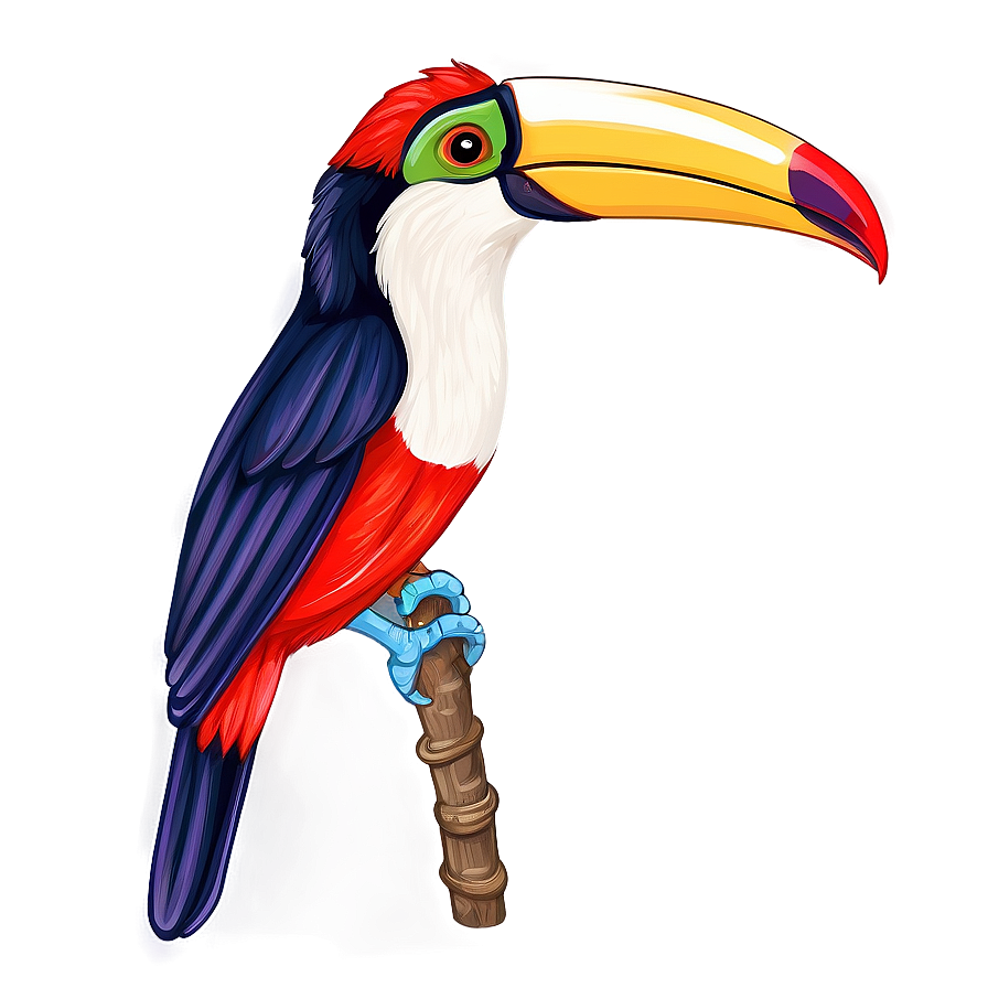 Hand Drawn Toucan Design Png Bus