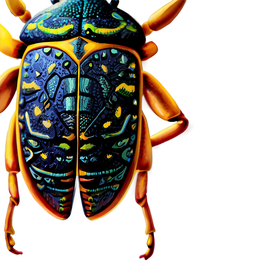 Hand-drawn Weevil Png 06292024