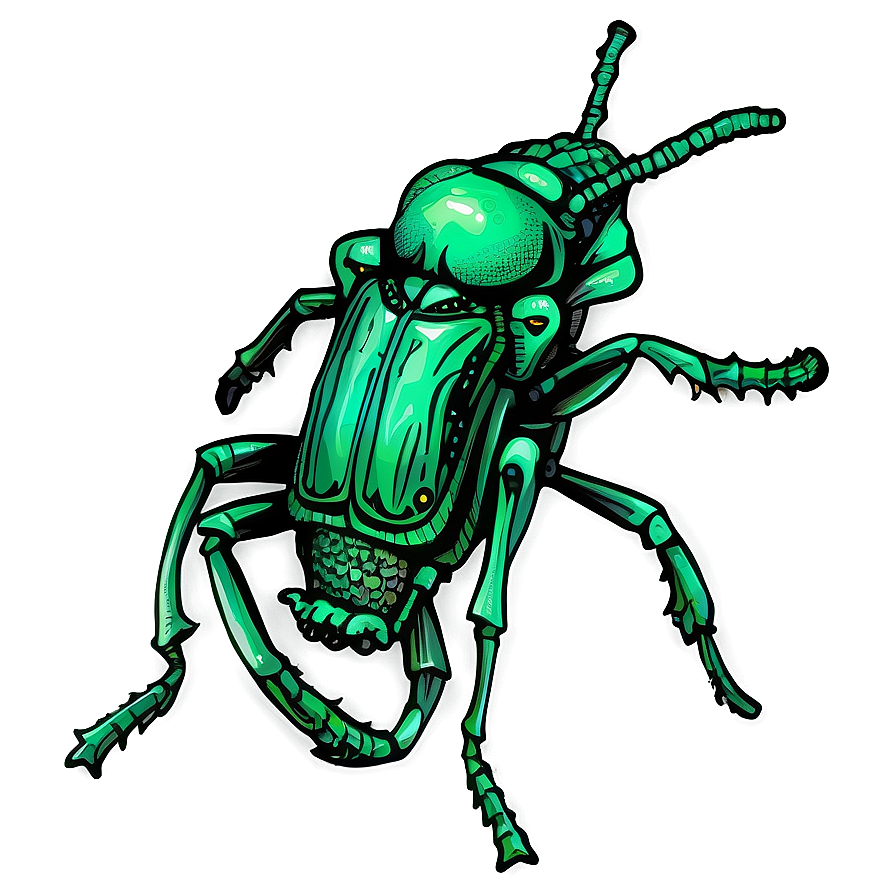 Hand-drawn Weevil Png Rlp22