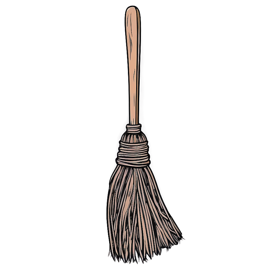 Hand Drawn Witches Broom Png Mjr