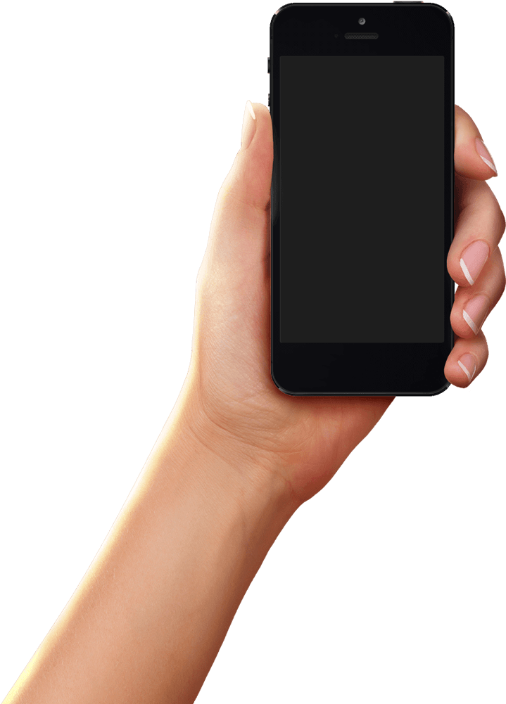 Hand Holding Black Smartphone.png