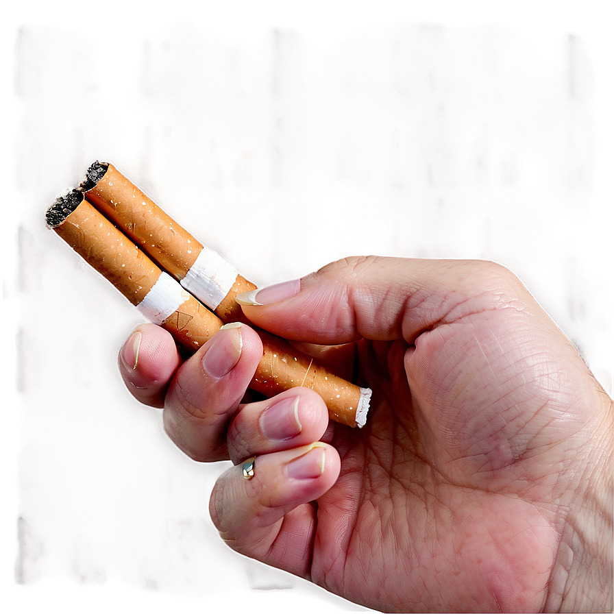 Hand Holding Cigarette Png 05232024