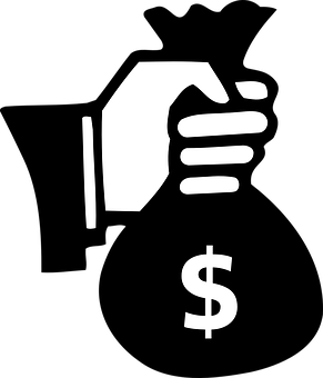 Hand Holding Dollar Sign Icon