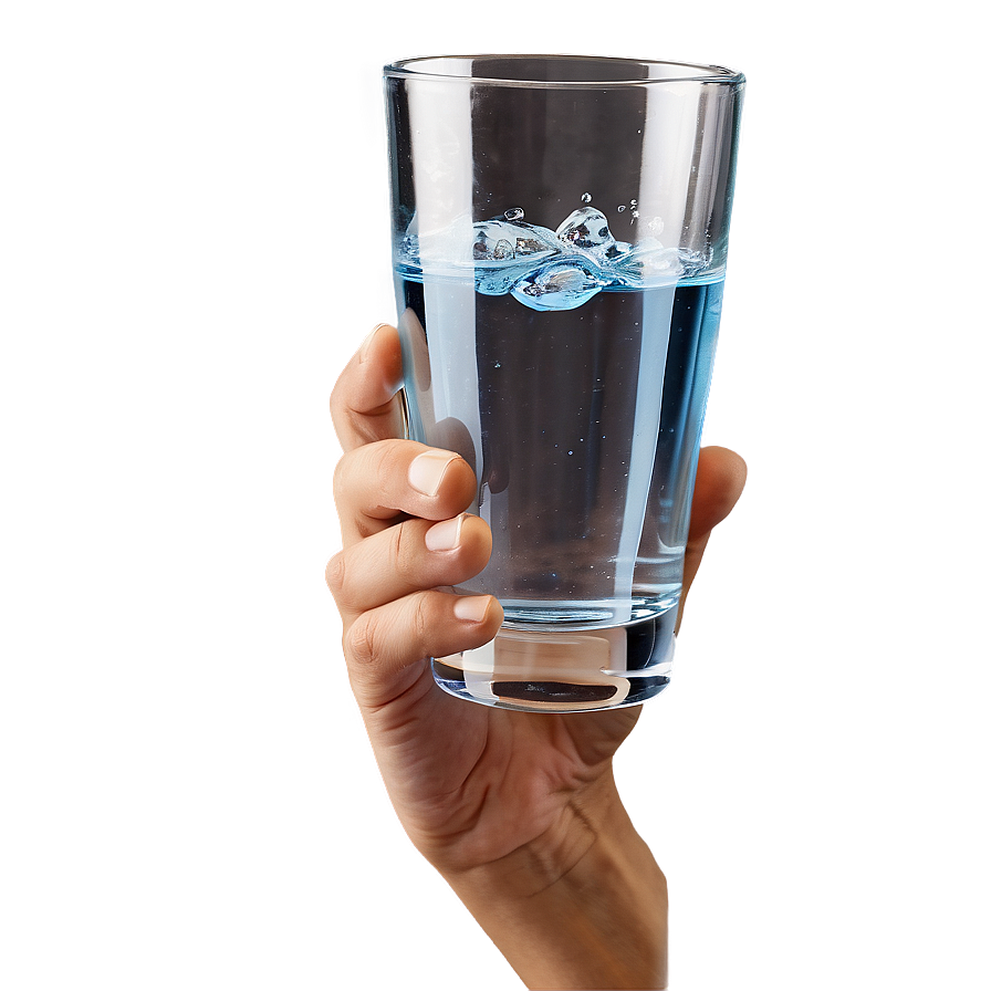 Hand Holding Glass Of Water Png 53