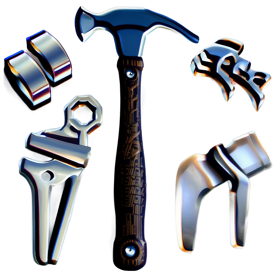 Hand Holding Hammer Png Oit