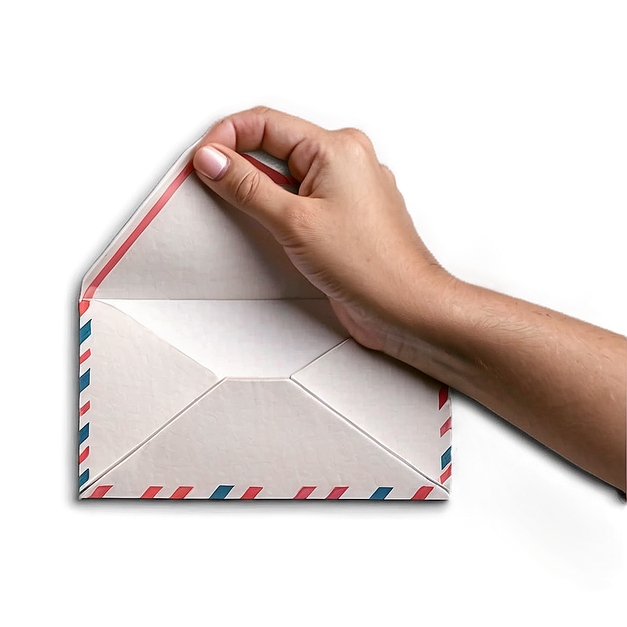 Hand Holding Letter Png Dxx