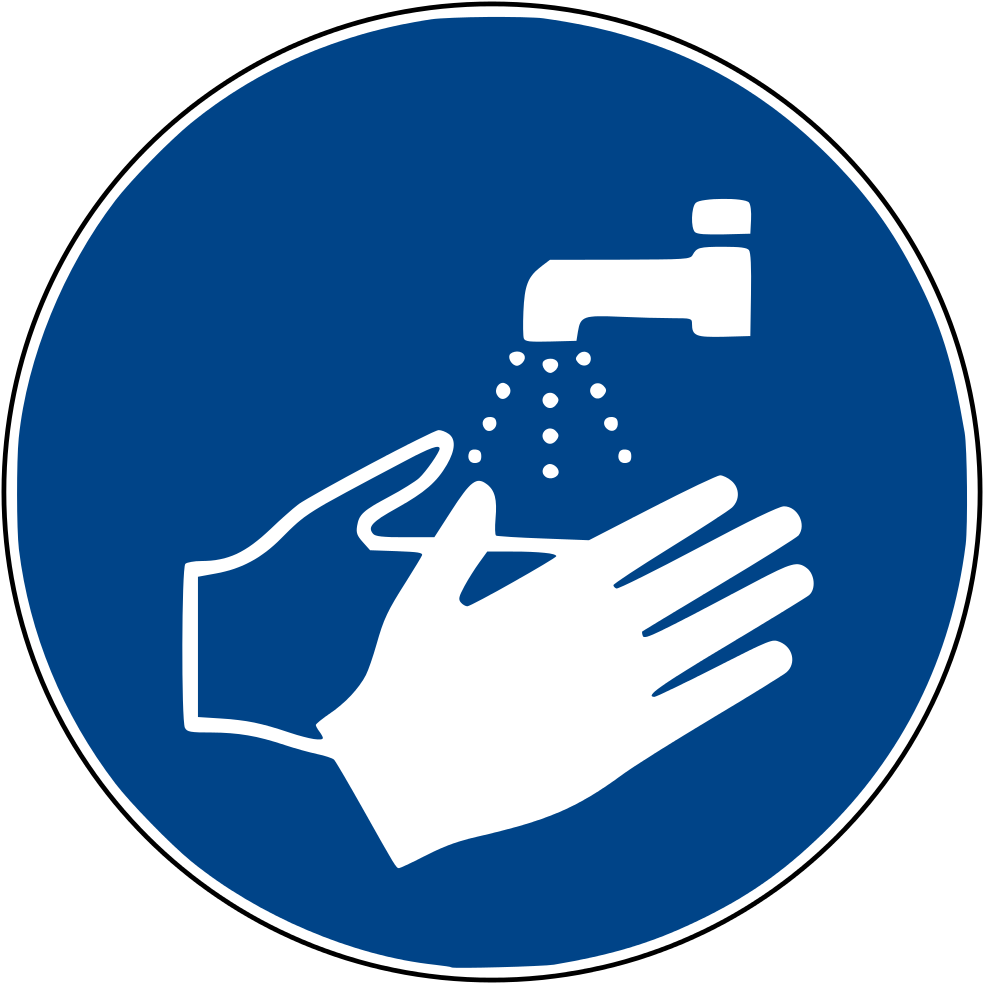 Hand Washing Instruction Sign