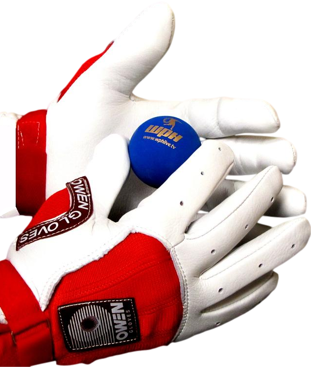 Handball_ Goalie_ Gloves_ Holding_ Ball