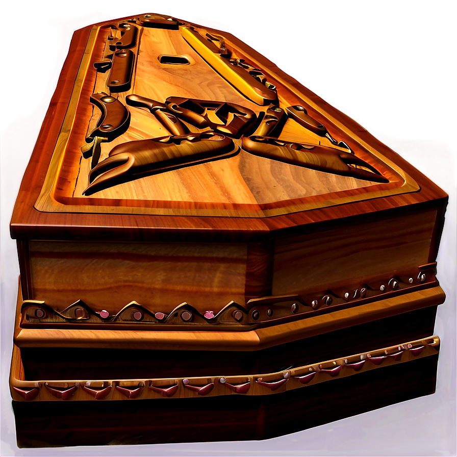 Handcrafted Coffin Png 13