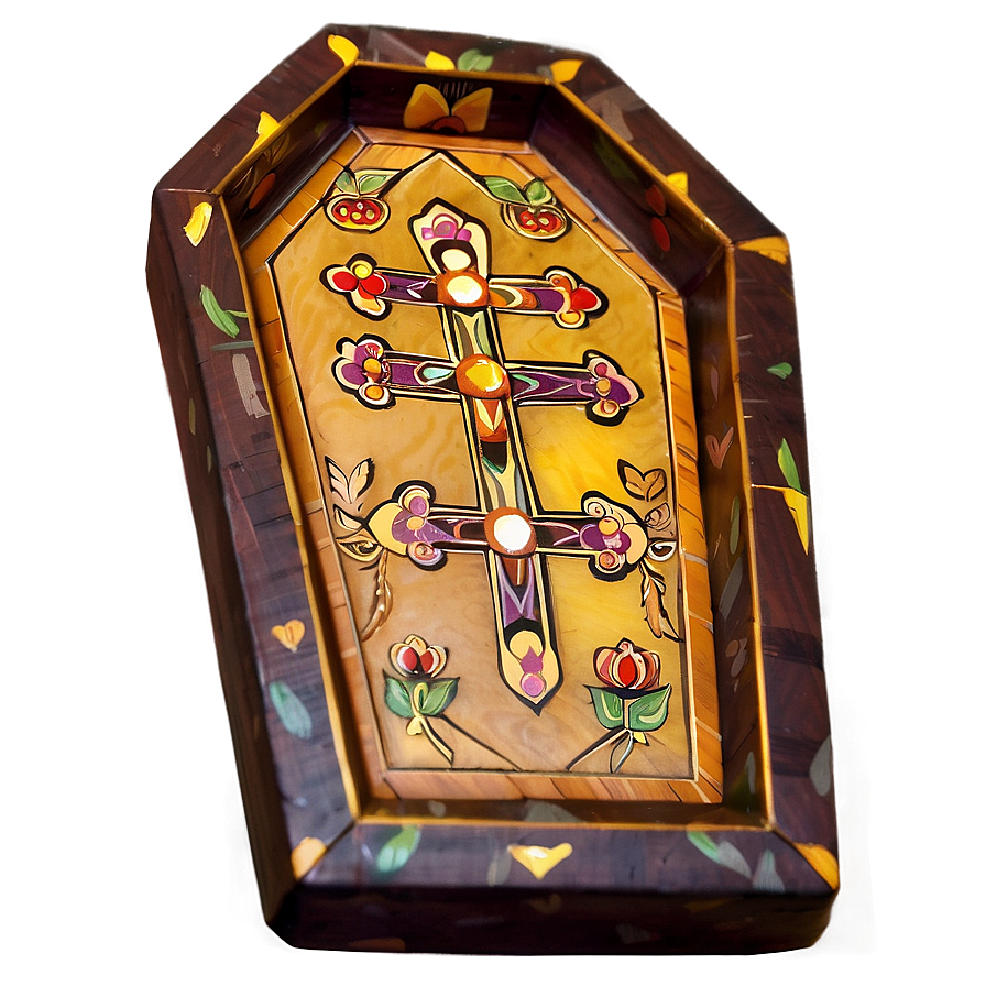 Handcrafted Coffin Png 17