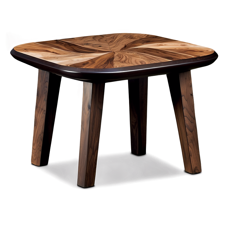 Handcrafted End Table Png Pmx