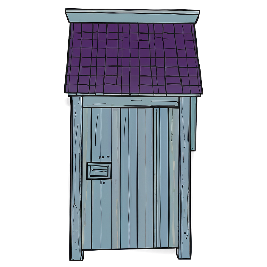 Handcrafted Outhouse Blueprint Png 19