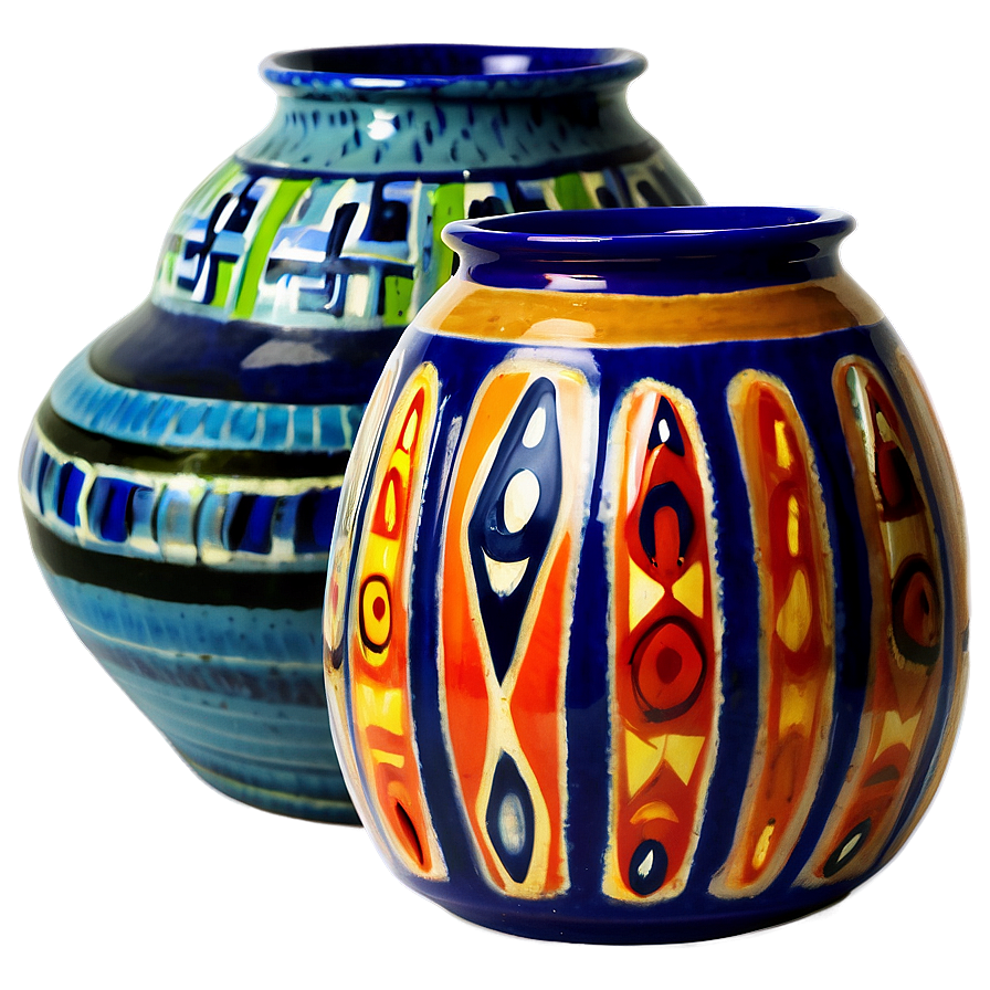 Handcrafted Pottery Designs Png Eni