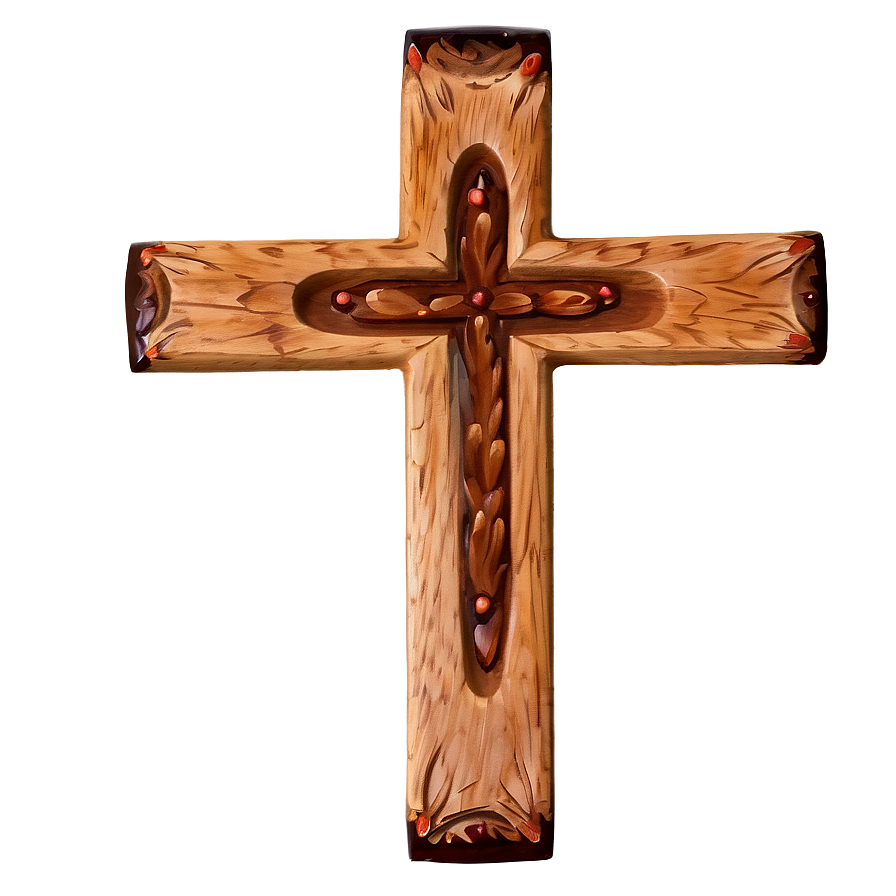 Handcrafted Wooden Cross Png Yhv