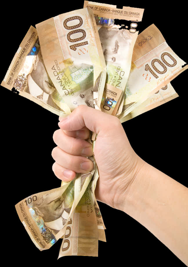 Handfulof Canadian Dollars