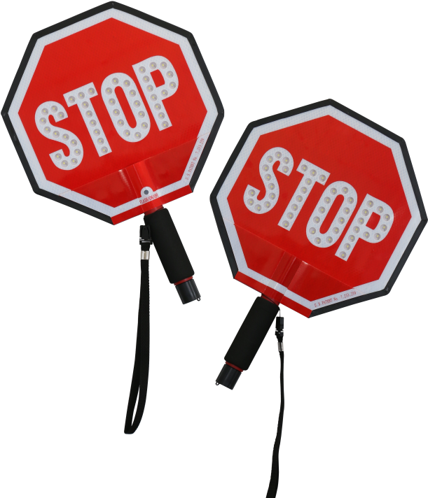 Handheld L E D Stop Signs