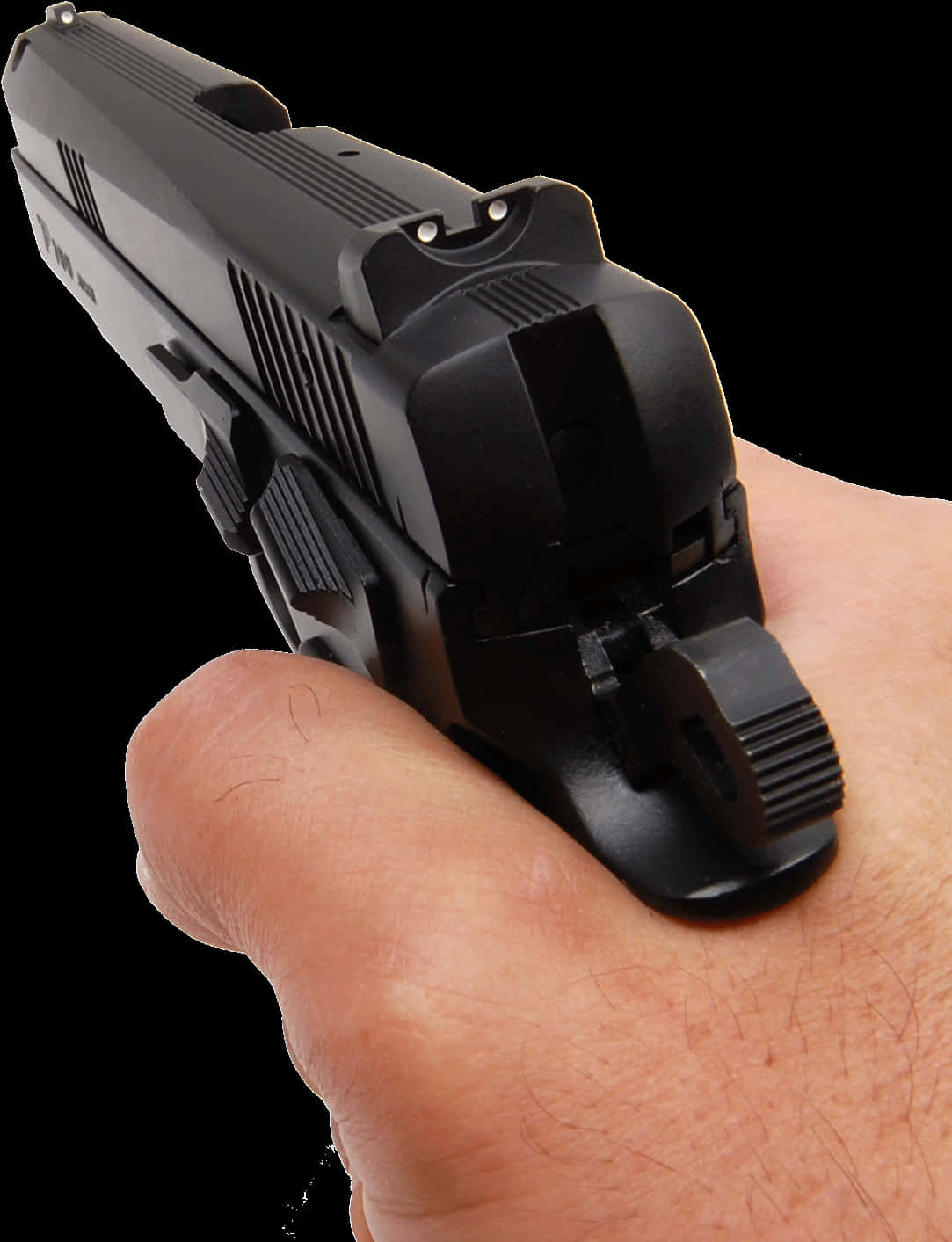 Handheld Pistol Pointof View