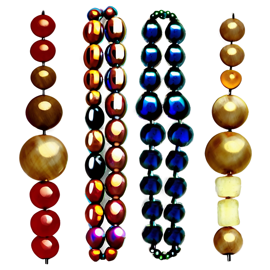 Handmade Beads Assortment Png Esl82